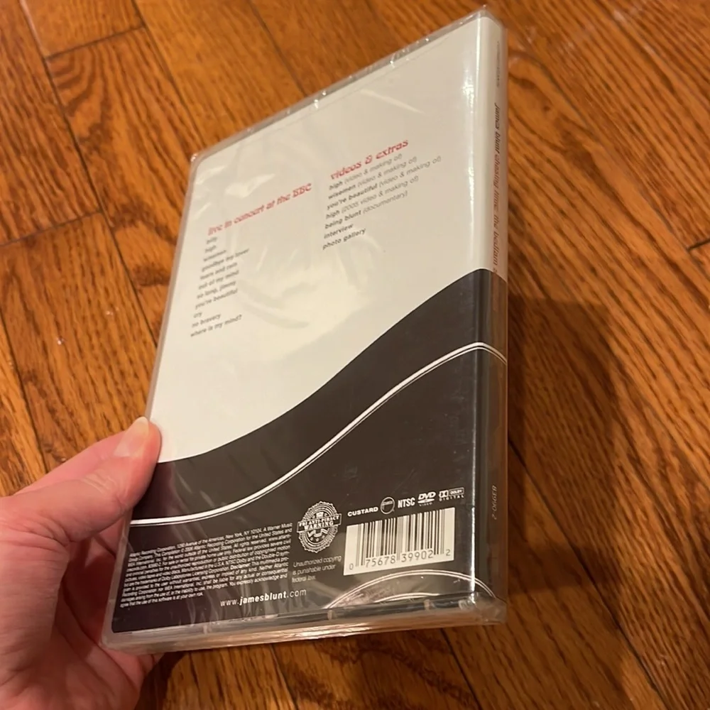 James Blunt Chasing Time live concert DVD, new in wrapping - Picture 2 of 3